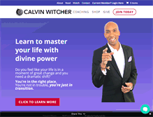 Tablet Screenshot of calvinwitcher.com